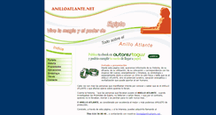 Desktop Screenshot of anilloatlante.net