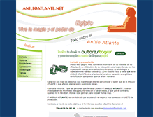 Tablet Screenshot of anilloatlante.net